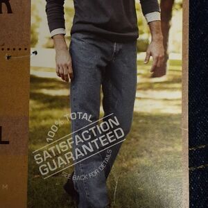 NWT Lee big and tall regular fit jeans- 48" X 30"